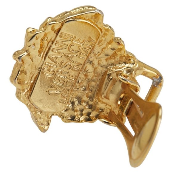 Versace Medusa Earrings, Gold Plated, Women's, VERSACE